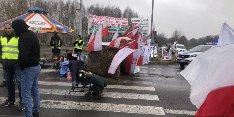 Польські фермери планують блокувати дорогу на кордоні зі Словаччиною