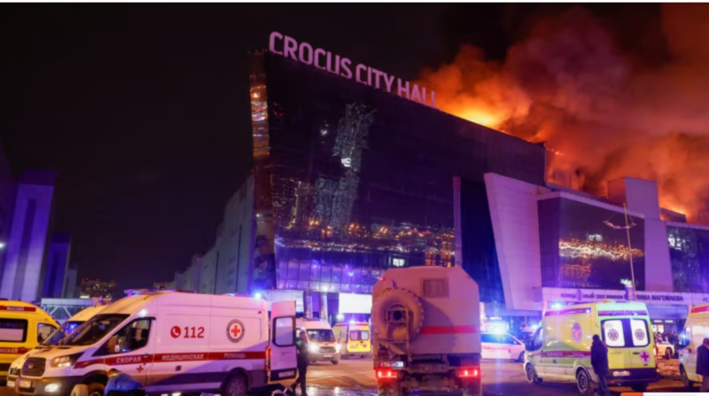 Стрілянина у Crocus City Hall під Москвою: щонайменше 40 загиблих