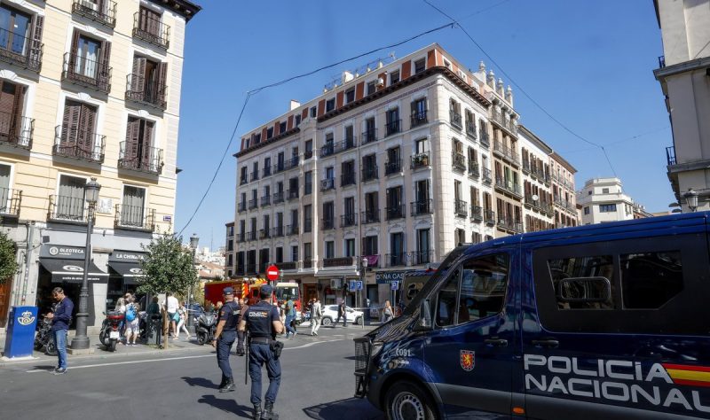 У центрі Мадрида обвалилася будівля