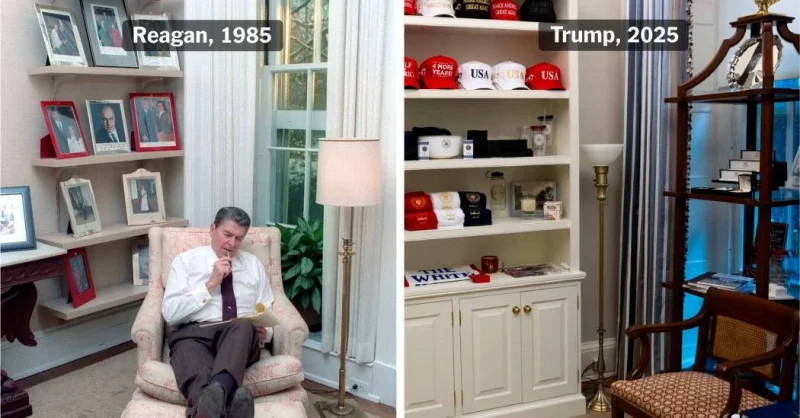 Кімната поруч із Овальним кабінетом тепер слугує Трампу для просування власного іміджу