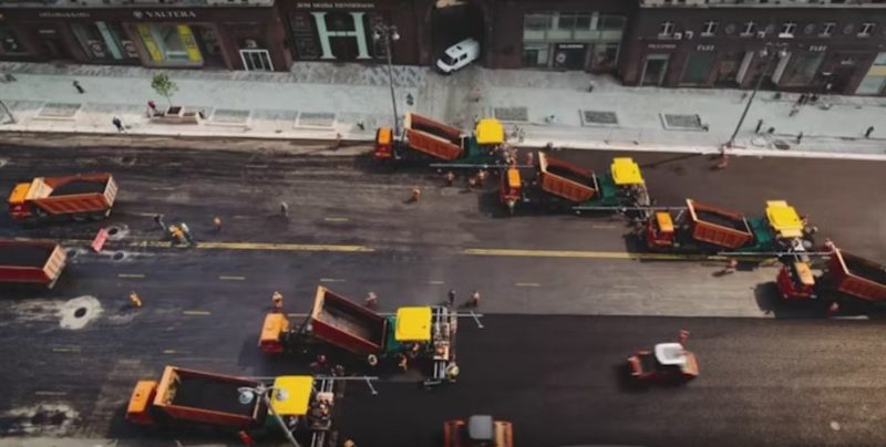 Пекінська інфраструктура вражає швидкістю оновлення доріг