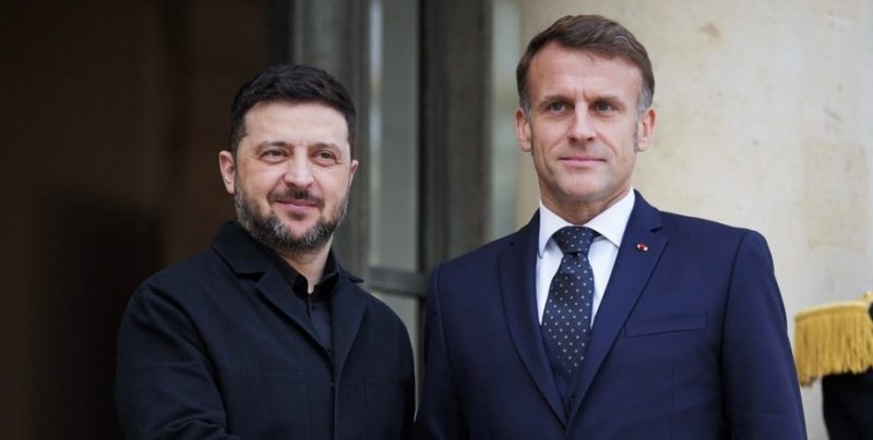 Зеленський і Макрон провели переговори щодо миру та безпеки України